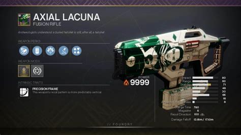 best in slot weapons destiny 2|Destiny 2 Axial Lacuna god roll guide: Best perks, barrels, and .